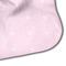 Baby Girl Photo Hooded Baby Towel- Detail Corner