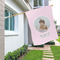 Baby Girl Photo House Flags - Single Sided - LIFESTYLE