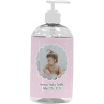 Baby Girl Photo Plastic Soap / Lotion Dispenser (16 oz - Large - White)