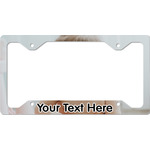 Baby Girl Photo License Plate Frame - Style C