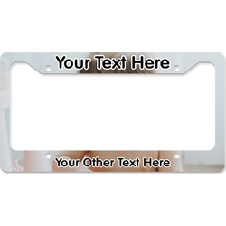 Baby Girl Photo License Plate Frame - Style B