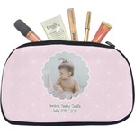 Baby Girl Photo Makeup / Cosmetic Bag - Medium (Personalized)