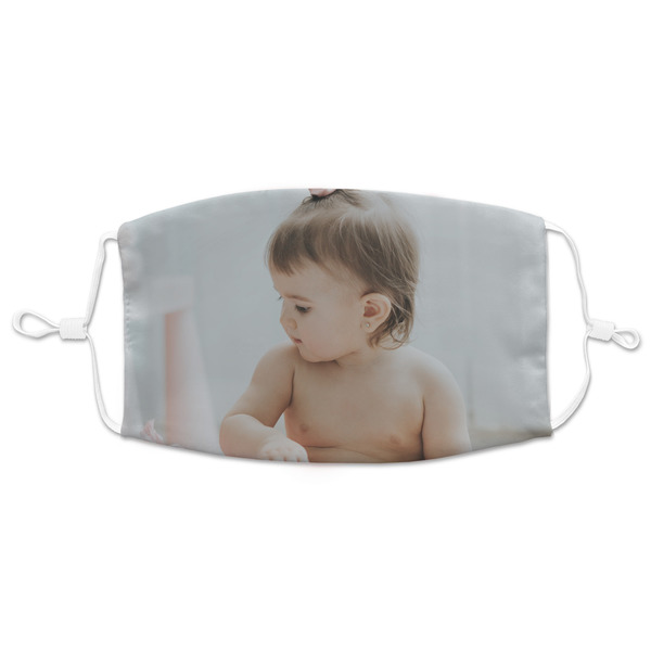 Custom Baby Girl Photo Adult Cloth Face Mask - XLarge