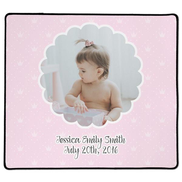 Custom Baby Girl Photo XL Gaming Mouse Pad - 18" x 16"