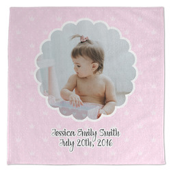 Baby Girl Photo Microfiber Dish Towel