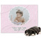 Baby Girl Photo Microfleece Dog Blanket - Large