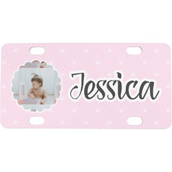 Baby Girl Photo Mini/Bicycle License Plate