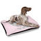 Baby Girl Photo Outdoor Dog Beds - Large - IN CONTEXT