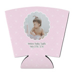 Baby Girl Photo Party Cup Sleeve - with Bottom