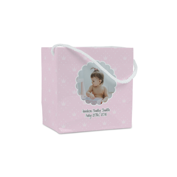 Custom Baby Girl Photo Party Favor Gift Bags - Gloss