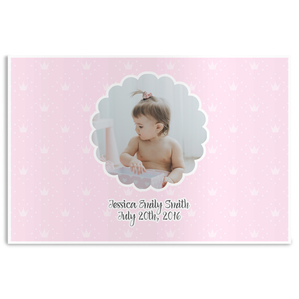 Custom Baby Girl Photo Disposable Paper Placemats