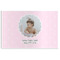 Baby Girl Photo Disposable Paper Placemat - Front View