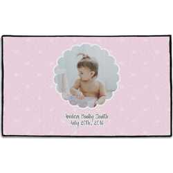 Baby Girl Photo Door Mat - 60"x36" (Personalized)