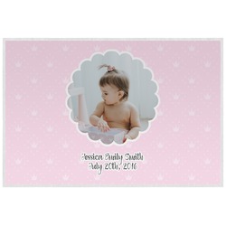 Baby Girl Photo Laminated Placemat