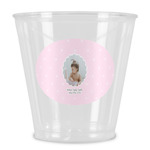 Baby Girl Photo Plastic Shot Glass