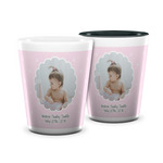 Baby Girl Photo Ceramic Shot Glass - 1.5 oz