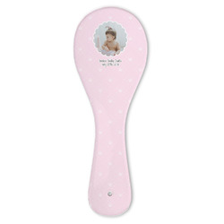 Baby Girl Photo Ceramic Spoon Rest