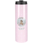 Baby Girl Photo Stainless Steel Skinny Tumbler - 20 oz