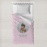 Baby Girl Photo Toddler Duvet Cover