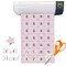 Baby Girl Photo Vinyl Fabric Sheet