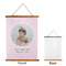 Baby Girl Photo Wall Hanging Tapestry - Portrait - APPROVAL