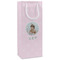 Baby Girl Photo Wine Gift Bag - Matte - Main