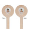 Baby Girl Photo Wooden 6" Stir Stick - Round - Double Sided - Front & Back