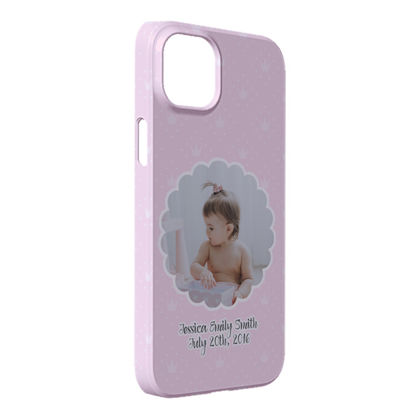 Custom Baby Girl Photo iPhone Case - Plastic - iPhone 14 Pro Max