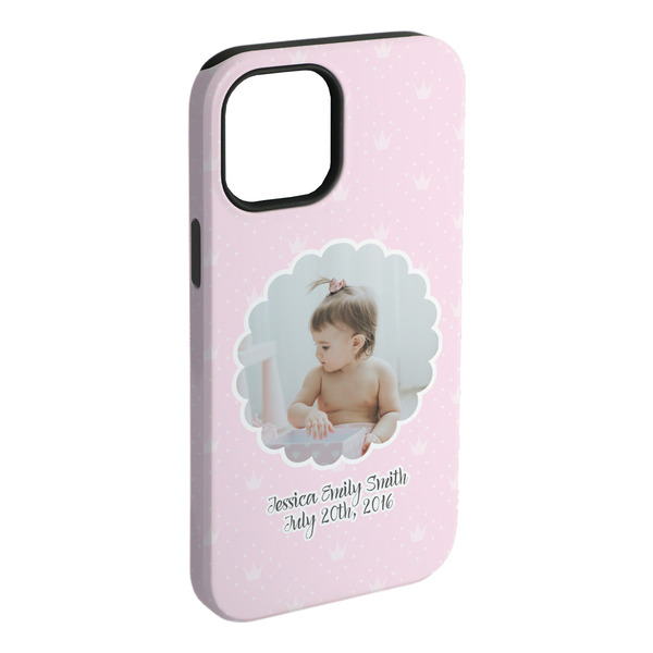 Custom Baby Girl Photo iPhone Case - Rubber Lined - iPhone 15 Plus