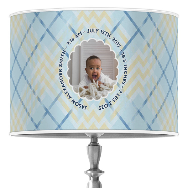 Custom Baby Boy Photo Drum Lamp Shade