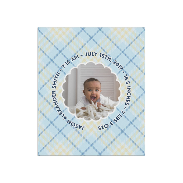 Custom Baby Boy Photo Poster - Matte - 20x24