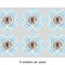 Baby Boy Photo 3" Multipurpose Round Labels - Sheet