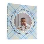 Baby Boy Photo 3 Ring Binder - Full Wrap - 1"