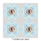 Baby Boy Photo 4" Multipurpose Round Labels - Sheet