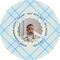 Baby Boy Photo 5" Multipurpose Round Label - Single Sticker