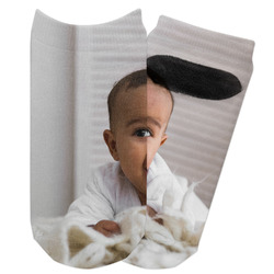 Baby Boy Photo Adult Ankle Socks