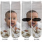 Baby Boy Photo Adult Crew Socks - Double Pair - Front and Back - Apvl