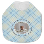 Baby Boy Photo Jersey Knit Baby Bib