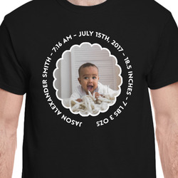 Baby Boy Photo T-Shirt - Black