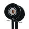 Baby Boy Photo Black Plastic 5.5" Stir Stick - Single Sided - Round - Front & Back