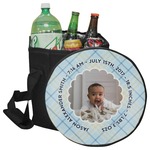 Baby Boy Photo Collapsible Cooler & Seat (Personalized)