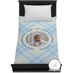 Baby Boy Photo Duvet Cover - Twin (Personalized)