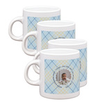 Baby Boy Photo Single Shot Espresso Cups - Set of 4