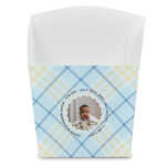 Baby Boy Photo French Fry Favor Boxes