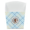 Baby Boy Photo French Fry Favor Box - Front View