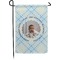 Baby Boy Photo Garden Flag & Garden Pole