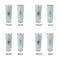 Baby Boy Photo Glass Shot Glass - 2 oz - Set of 4 - APPROVAL