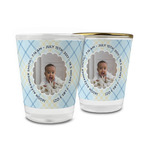 Baby Boy Photo Glass Shot Glass - 1.5 oz