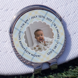 Baby Boy Photo Golf Ball Marker - Hat Clip