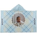 Baby Boy Photo Kids Hooded Towel (Personalized)